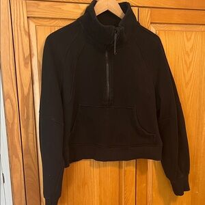 lululemon athletica Black Half-Zip Sweatshirt